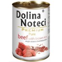 Dolina Noteci Pure wołowina z ryżem 400g Dog