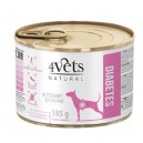 4Vets Natural Diabetes 185 g Dog